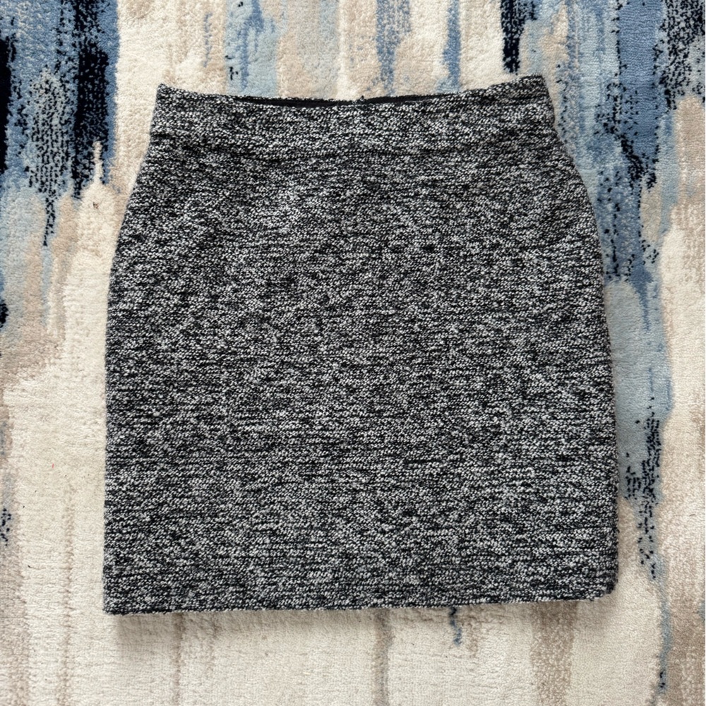 Knit Tweed Garnet Hill Skirt